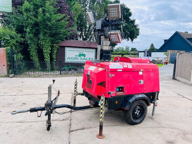 VT1 TOWABLE LIGHTING TOWER * YEAR 2013 * C/W LED LIGHTS 