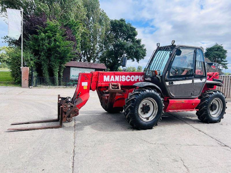 MANITOU MT1335SL 4WD TELEHANDLER *13 METER REACH* C/W PALLE TINES *VIDEO*