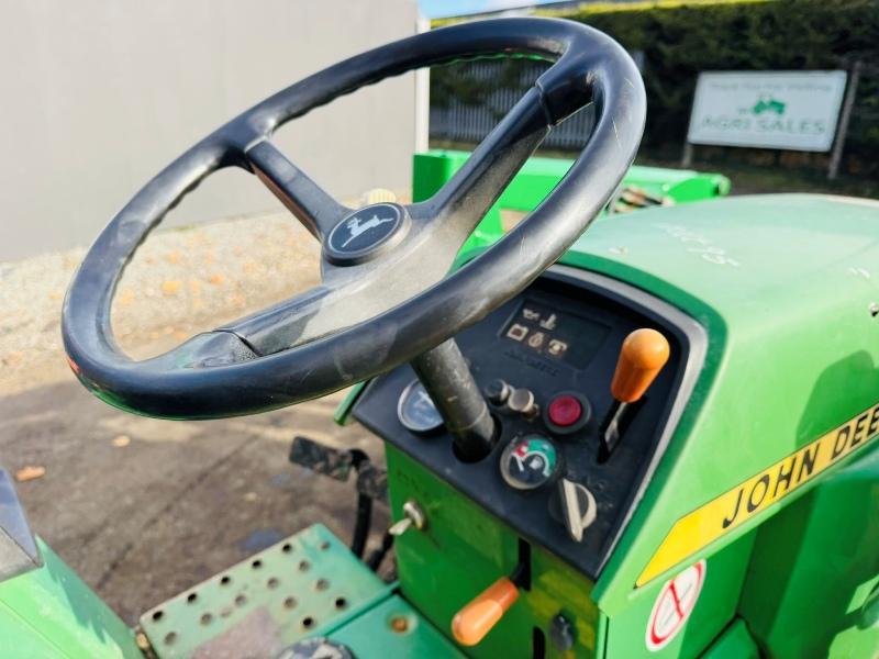 JOHN DEERE 955 4WD COMPACT TRACTOR*C/W FRONT LOADER*VIDEO*