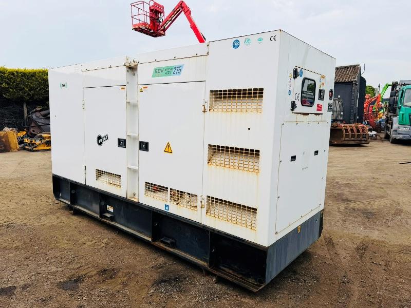 ASHITA POWER 275 KVA GENERATOR*YEAR 2023*3704 HOURS*VIDEO*
