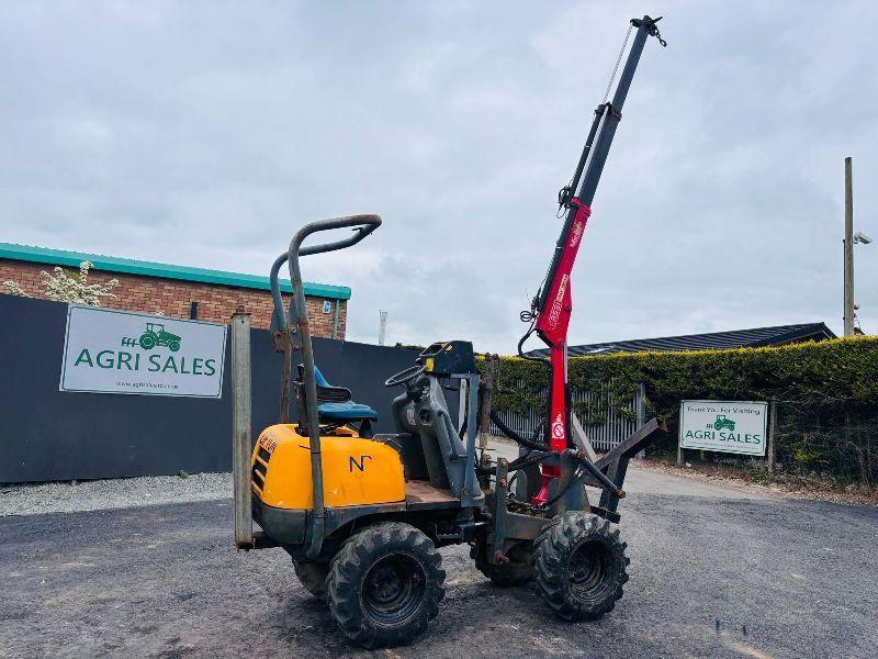 NEUSON 850 ARTICULATED CRANE**C/W FASSI MICRO CRANE YEAR 2019*VIDEO*
