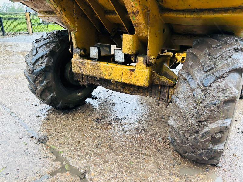 WINGET 6000 4WD DUMPER C/W PERKINS ENGINE (ENGINE RUNS, NO DRIVE)