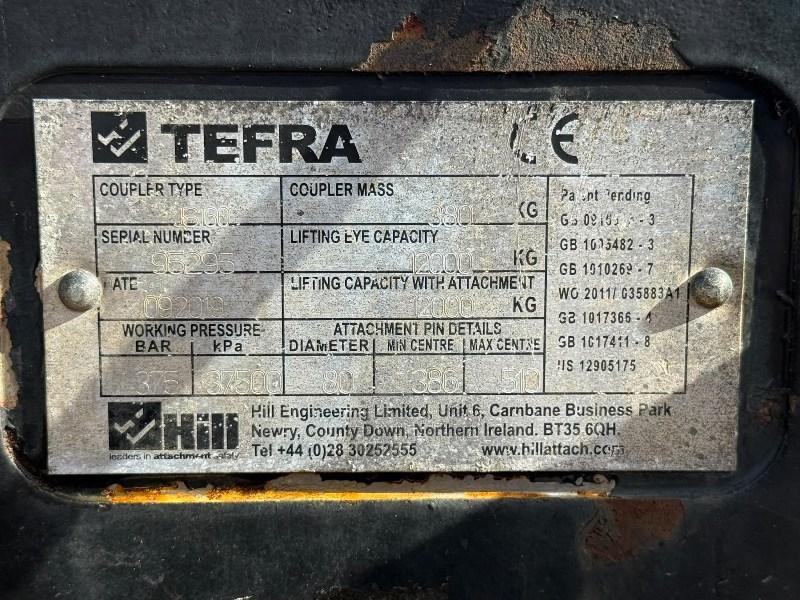 TEFRA QUICK HITCH*TO SUIT 30 TONNE *80MM PIN*VIDEO*