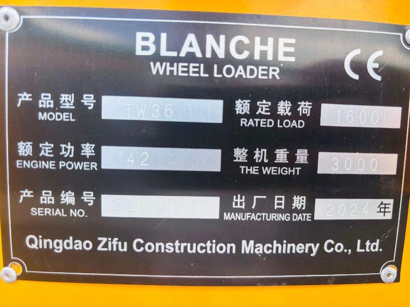 *UNUSED BRAND NEW*BLANCHE TW36 LOADING SHOVEL* CHOICE OF 6*VIDEO*