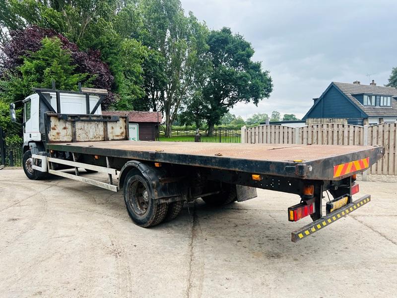 FORD CARGO ML180E24 4X2 FLAT BED LORRY C/W MANUAL GEAR BOX *VIDEO*