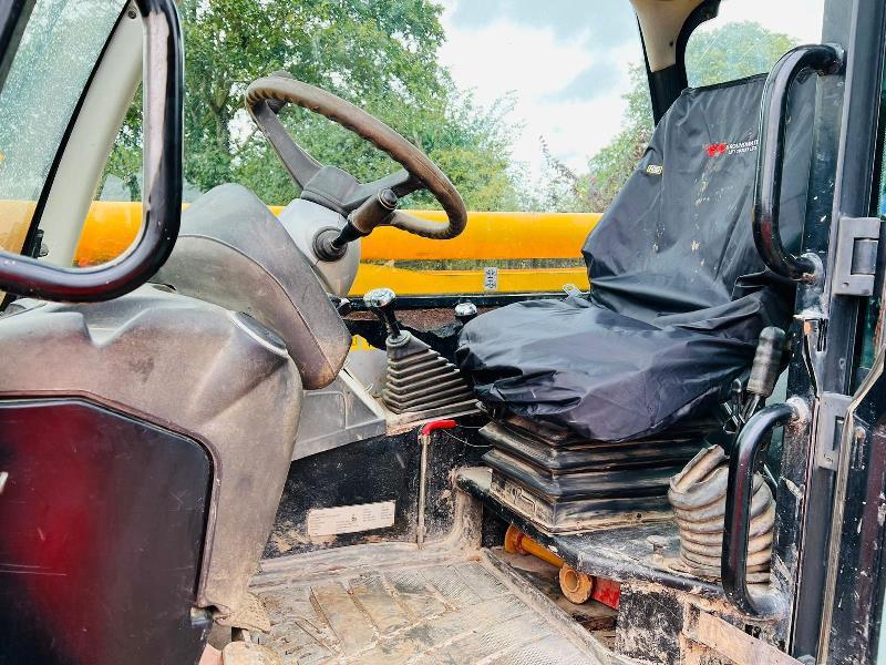 JCB 535-125 4WD TELEHANDLER * 12 METER REACH, 3723 HOURS * C/W PALLET TINES *VIDEO*