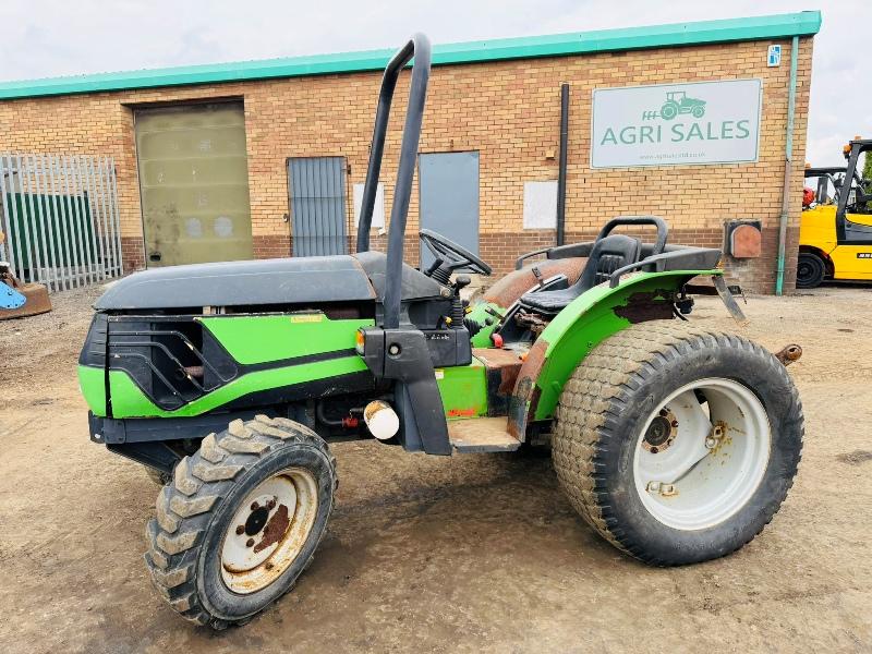 DEUTZ 4WD COMPACT TRACTOR*C/W REAR LINKAGE*VIDEO*