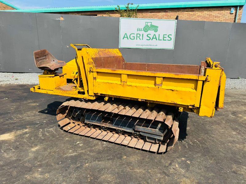 3 TONNE TRACKED DUMPER*C/W HYDRAULIC TIP*VIDEO*