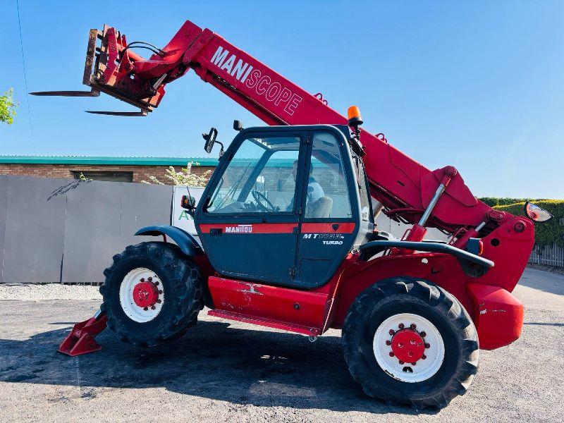 MANITOU MT1233 ST TURBO TELEHANDLER *C/W PALLET TINES*
