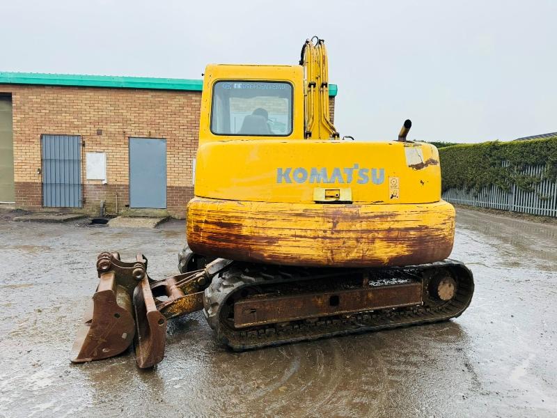 KOMATSU PC60 EXCAVATOR *C/W 2 BUCKETS*VIDEO*