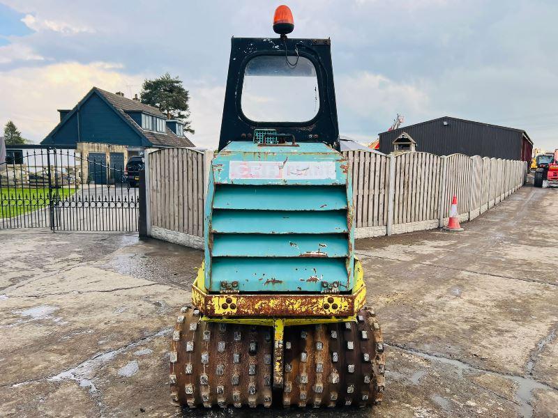 RAMMAX 2900-HF DOUBLE DRUM TRENCH ROLLER C/W KUBOTA ENGINE *VIDEO*
