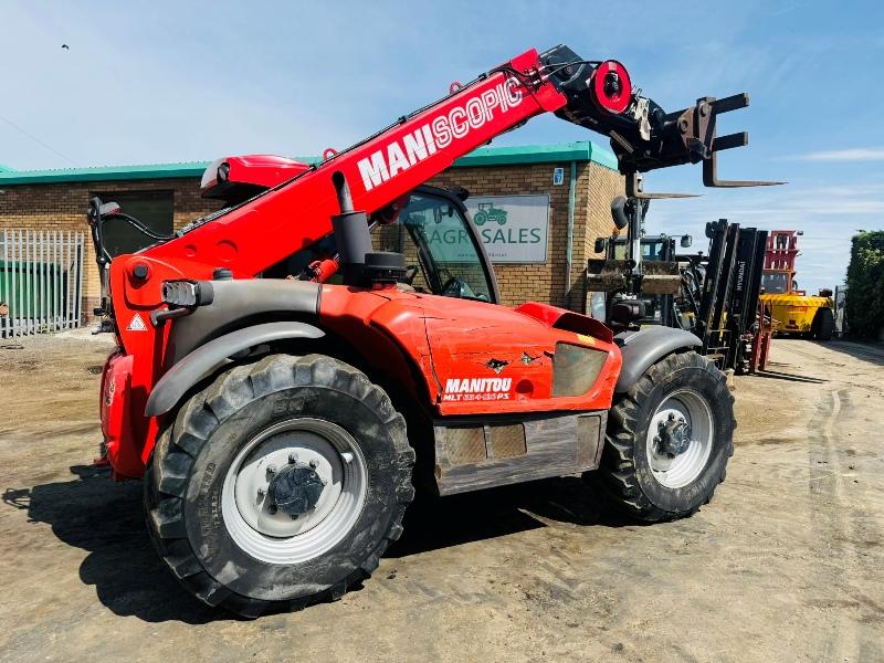 MANITOU MLT 634-120PS ELITE TELEHANDLER*4096 HOURS*YEAR 2014*VIDEO*