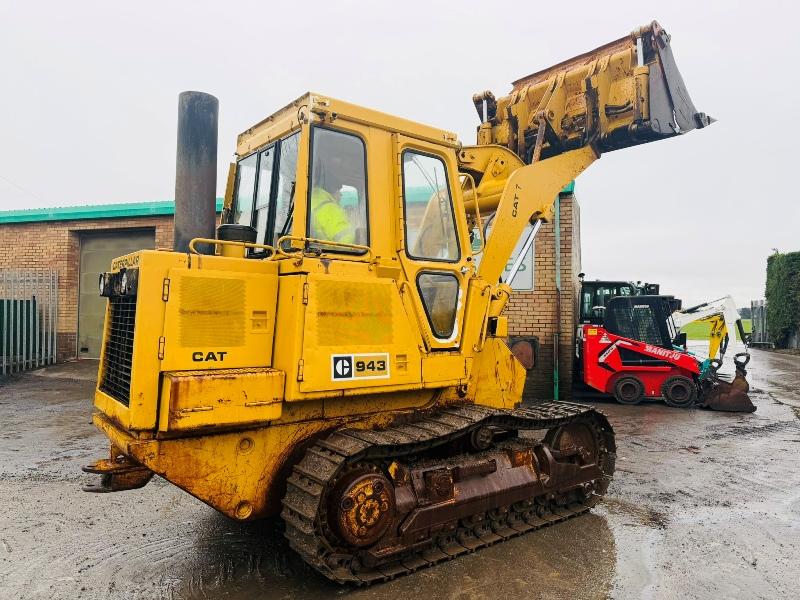 CATERPILLAR 943 TRACKED LOADER*C/W 3 IN 1 BUCKET*VIDEO*