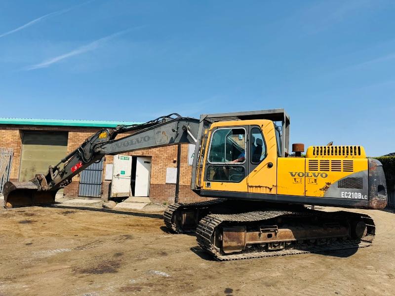 VOLVO EC210BLC EXCAVATOR*C/W DITCHING BUCKET*VIDEO*