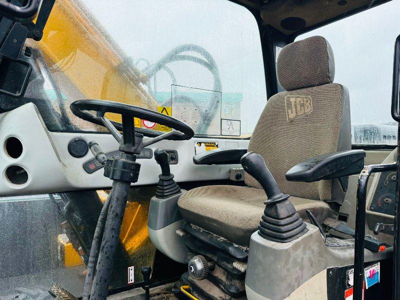 JCB JS145 WHEELED EXCAVATOR*C/W BUCKET*VIDEO*