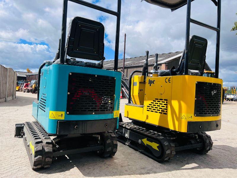 UNUSED JPC PC10 TRACKED EXCAVATOR * YEAR 2023, CHOICE OF 2*VIDEO*