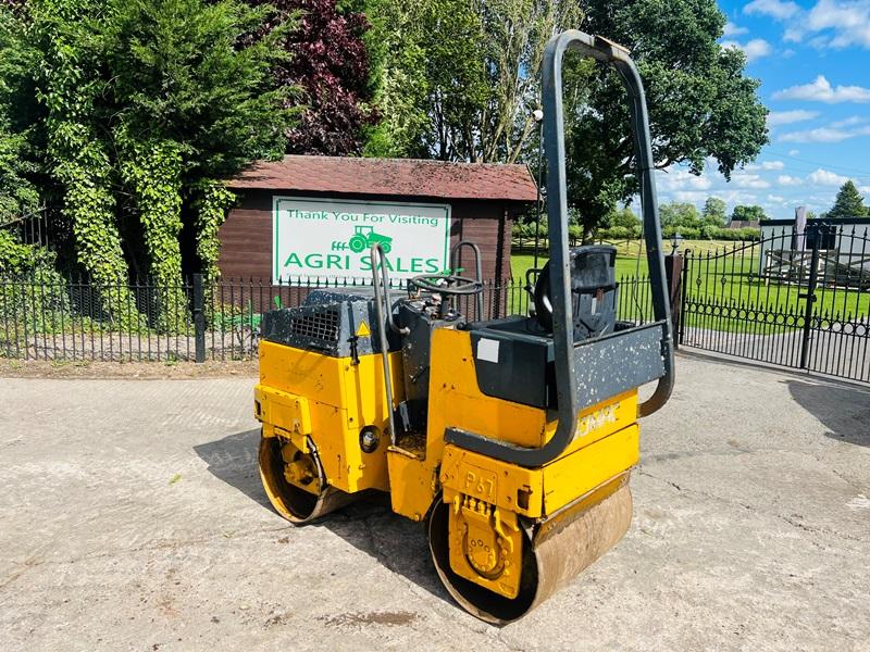 BOMAG BW80AD DOUBLE DRUM ROLLER C/W ROLE FRAME *VIDEO*