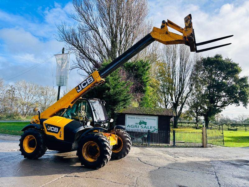 JCB 531-70 4WD TURBO TELEHANDLER *YEAR 2013* C/W PALLET TINES *VIDEO*