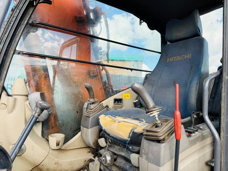 HITACHI ZX130LC-3 TRACKED EXCAVATOR*C/W 2 BUCKETS*VIDEO*