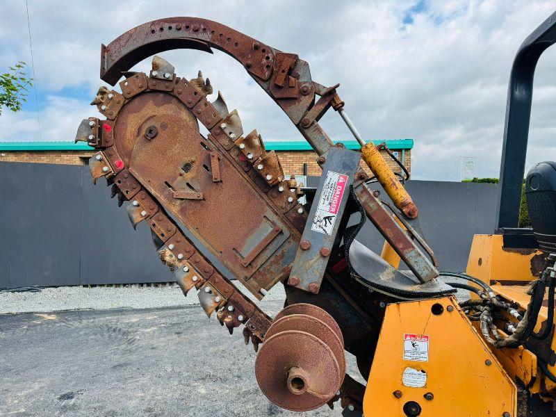 CASE ASTEC 960 QUAD TRACK TRENCHER* READING 1786 HOURS*C/W BLADE*VIDEO*