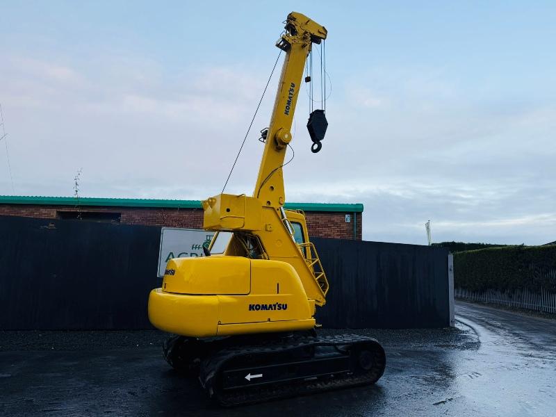 KOMATSU LC605-2 TRACKED CRANE*C/W RUBBER TRACKS*VIDEO*