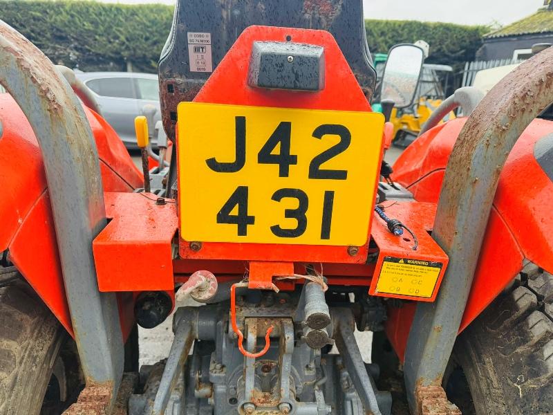 KIOTI CK27 4WD TRACTOR*C/W TURF TYRES*SPARES AND REPAIRS*VIDEO*