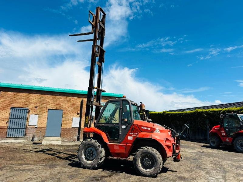 MANITOU M30-4 FORKLIFT*C/W PUH*YEAR 2015*6178 HOURS*VIDEO*