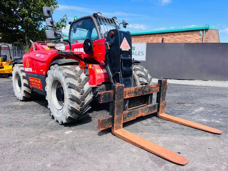 MANITOU MHT780 TELEHANDLER*C/W TINES*YEAR 2015* 5925 HOURS*VIDEO*