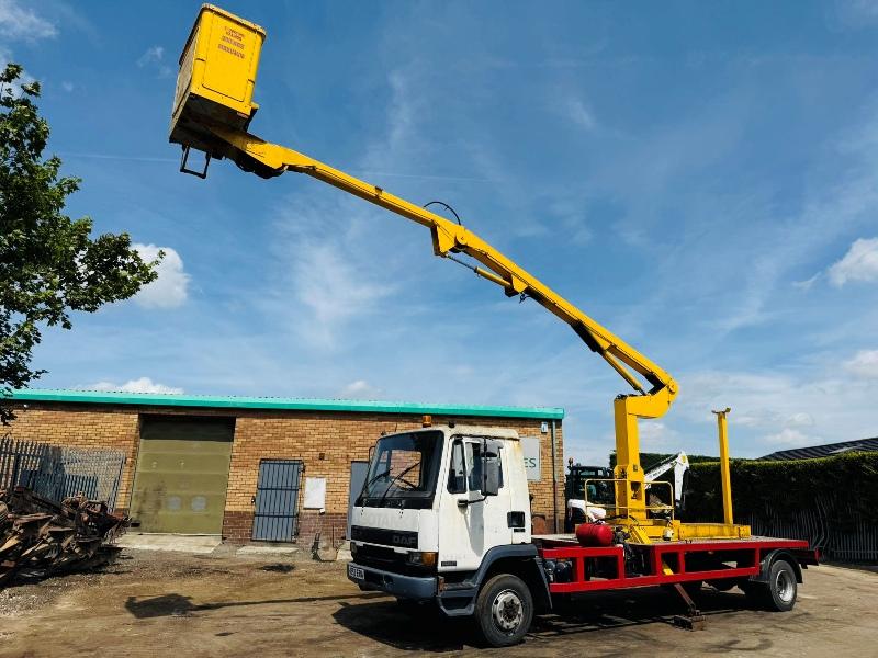 DAF 45-150 LORRY*C/W SUPPORT LEGS AND MANLIFT*VIDEO*