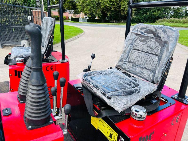 UNUSED JPC PC10 TRACKED EXCAVATOR * YEAR 2023, CHOICE OF 2*VIDEO*