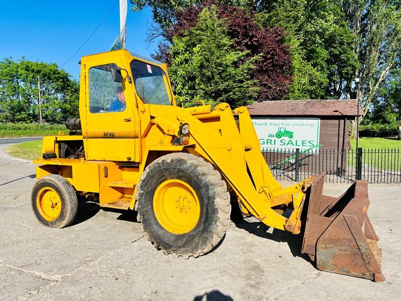 BRAY A4500 LOADING SHOVEL C/W BUCKET *NO BREAKS*