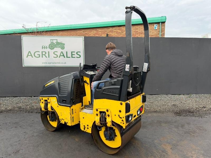 BOMAG BW80 AD-5 TANDEM ROLLER*YEAR 2019*1239 HOURS*VIDEO*