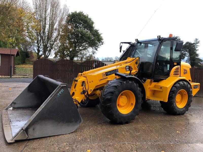 JCB TM30052 AGRI SPEC TURBO TELEHANDLER C/W GRAIN BUCKET * ONLY 6637