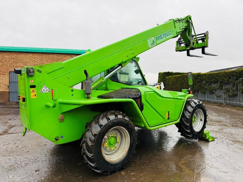 MERLO P40.17 TELEHANDLER*C/W PALLET TINES*YEAR 2015*VIDEO*