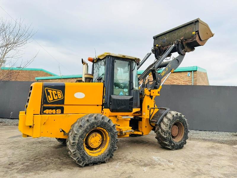 JCB 414S WHEELED LOADER HIGH TIP BUCKET*C/W BUCKET*VIDEO*