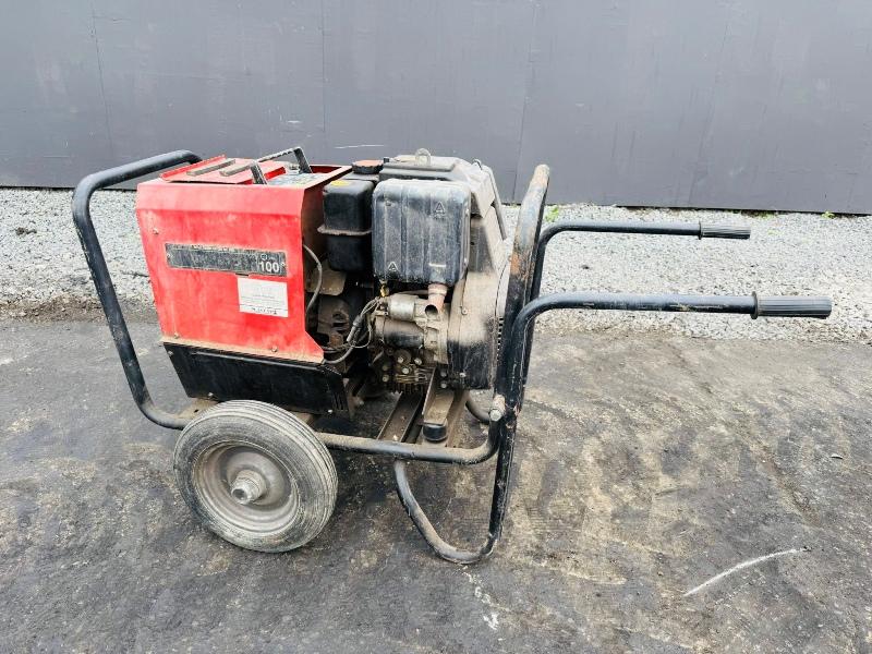 LOMBARDINI GW180D PORTABLE DIESEL WELDER*VIDEO*
