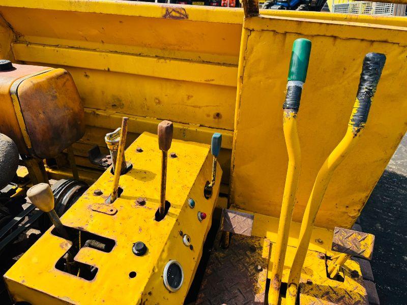 3 TONNE TRACKED DUMPER*C/W HYDRAULIC TIP*VIDEO*