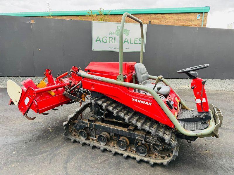 YANMAR AC18 TRACKED COMPACT TRACTOR*C/W AR160 ROTOVATOR*VIDEO*