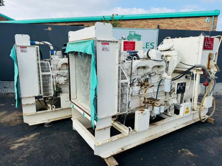 DAWSON KEITH B464J 125 KVA GENERATORS*C/W CUMMINS ENGINE*BIG CAM*VIDEO*