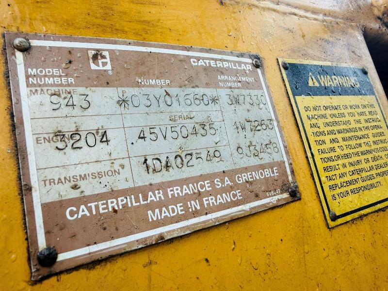CATERPILLAR 943 TRACKED LOADER*C/W 3 IN 1 BUCKET*VIDEO*