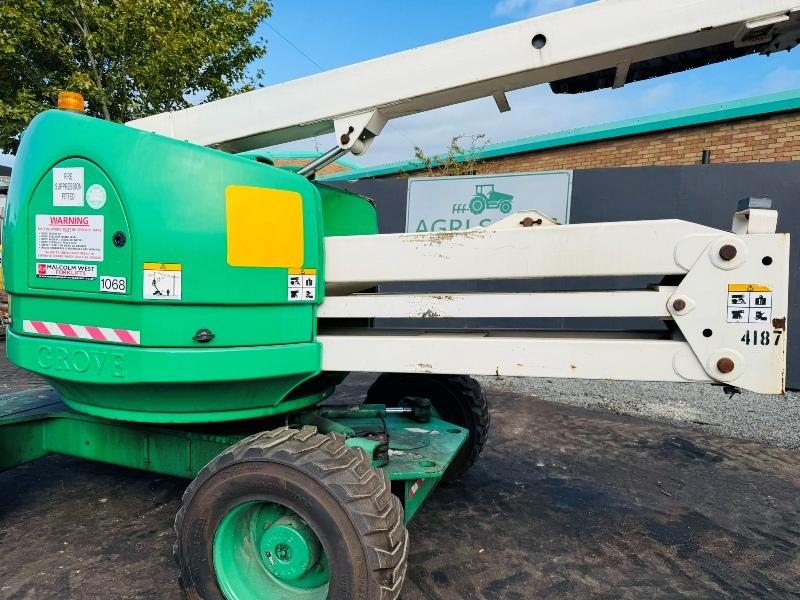 GROVE MZ51XT MANLIFT*C/W 17.5M WORKING HEIGHT*VIDEO*