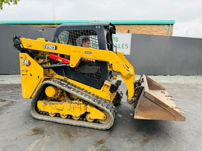 CATERPILLAR 249D3 TRACKED SKIDSTEER*C/W BUCKET*YEAR 2019*VIDEO*