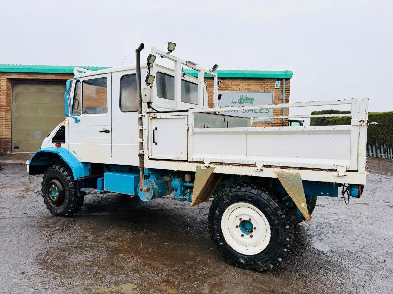 MERCEDES-BENZ AG UNIMOG U140L 4X4*C/W DROPSIDE*VIDEO*
