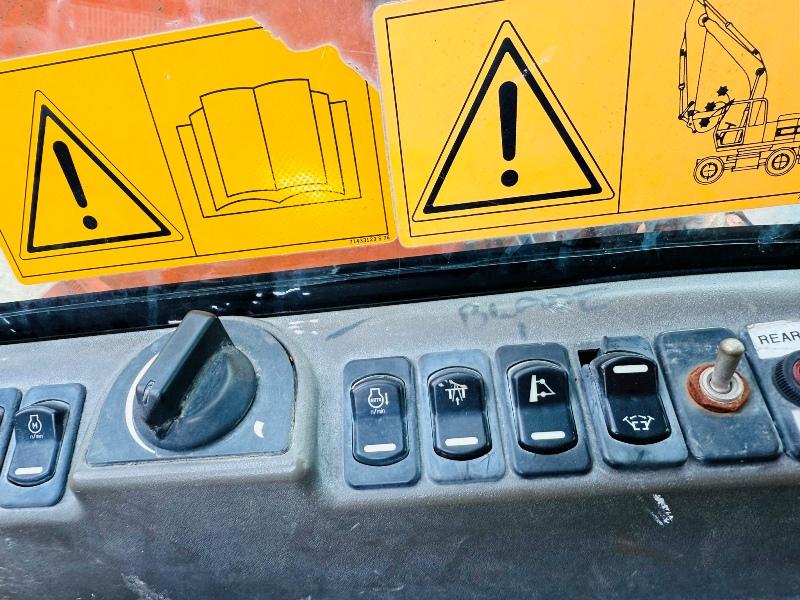 FIAT KOBELCO E175W RUBBER DUCK*C/W FRONT BLADE*VIDEO*