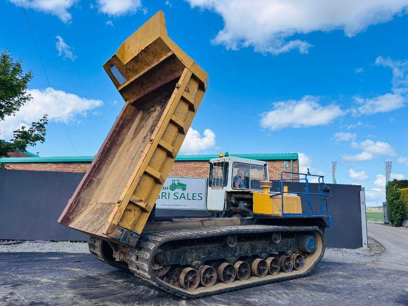 YANMAR C120R TRACKED DUMPER*C/W REVERSE DRIVE*VIDEO*