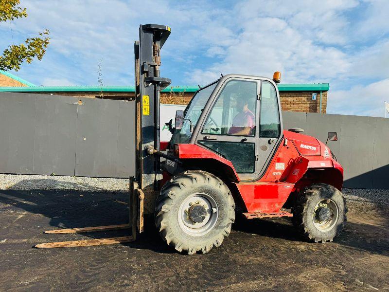 MANITOU M30-4 FORKLIFT*YEAR 2017*C/W PALLET TINES*PICK UP HITCH*VIDEO*