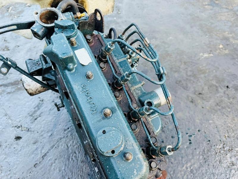 4 CYLINDER KUBOTA ENGINE*VIDEO*