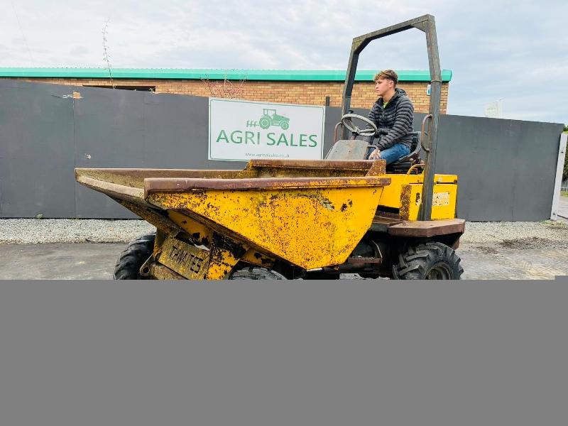 THWAITES 4000 STRAIGHT TIP DUMPER*C/W PERKINS ENGINE*VIDEO*