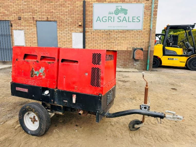 15KVA TOWABLE GENERATOR*C/W 3 CYLINDER KUBOTA ENGINE*VIDEO*