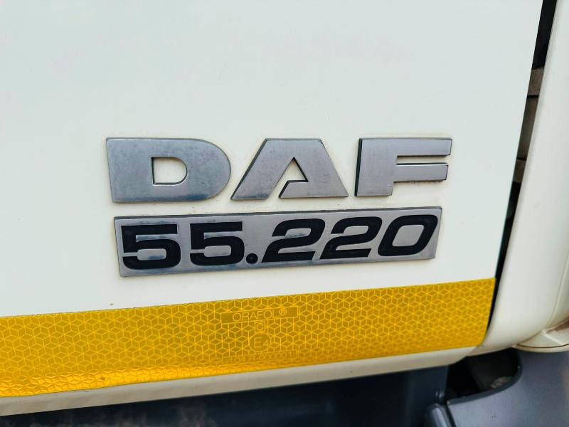 DAF 55.220 SWEEPER LORRY*C/W BRUSHES*YEAR 2012*VIDEO*